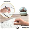 Anteckningar Anteckningar Office School Supplies Business Industrial SMART Återanvändbar Erasable Notebook Paper Radera Notepad Note Pad fodrad med penna POC