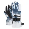 Kvinnor Skidåkning Designer Groves Touch Screen Motorcykel Ridning Vattentät Skidhandskar Vinter Varm Tjock Snow Snowboard Glove