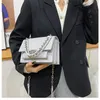 HBP fashion women Crossbody Bag Handbags Purses Designer bag quality texture shoulder bag chain Stone pattern