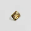 6mm * 8mm 1ct Real Natural Emerald Cut Citrine Loose Gemstone Do Maker Biżuterii H1015