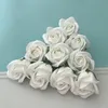 Dropshipping Dia4.5cm Soap Rose Heads Beauty Wedding Valentine's Day Gift Wedding Bouquet Home Decoration Hand Flowers