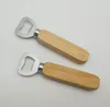 Wood Handle Beer Bottle Opener Stainless Steel Real Wood-Strong Kitchen Tool Wooden Manual Bottle-Opener SN2949