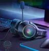 Nieuwe Onikuma K9 Hoofdtelefoon Oortelefoon Bedrade Lichtgevende RGB Headsets PC Mac Nintendo Schakelaar Xbox One PS4 Game Gaming Headsets