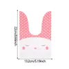 Gift Wrap 10PCS Cute Ear Party Supplies Storage Pocket Biscuit Package Easter Bag Cookie Bags In Stock Xu