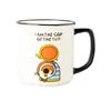 Mini 125ML Ancient Egypt God Metal Enamel Coffee Cute Tea Cups Water Mugs for Outdoor Indoor Decorat Kids Gift