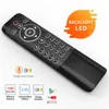 MT1 Hintergrundbeleuchtete Sprachfernbedienung Gyro Wireless Fly Air Mouse 2.4G Smart für Android TV Box Linux PC