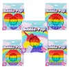 16cm Toy Box Bubble Pop Anti Rat Pioneer Utsökt färg Rainbow English Letter Utskrift Boutique Förpackning Boxar Presentkassar G69ZT65