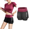 Running Shorts U-S High Waist Seamless Woman Women Fitness Clothing Push Up Hip Gym Sports Letter Print Workout Short Leggings