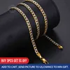 Designer Halskette Luxus Schmuck Goldkette für Männer Frauen Cuban Link Ketten Herren Damen Großhandel 2021 Mode Herren Frau LGN64