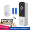 T8 Video Doorbell WiFi 1080p Trådlös intercom Dörr Bell Säkerhet Motion Sensor för Lägenhet Hem Smart House