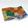 Pusselkub Liten storlek 3 cm Mini Magic Cube Game Party Favor Learning Pedagogisk Bra presentleksak Dekompressionsleksaker