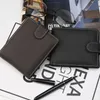 Män plånbok Äkta läderkortdesigner bifold minimalistisk liten handväska för mynt