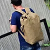 الرجال العسكرية حقيبة التكتيكية حقيبة تسلق السفر حقيبة يد جيش أكياس قماش طوي دلو اسطوانة الكتف حزمة الرياضة XA129D Q0721