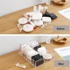 Opbergdozen Bins transparante acryl cosmetica doos make -uphouder sieraden Make -up organisator voor plastic bureaublad voor thuis