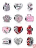 Other European Mom Rose Dog I Love To Travel Spacer DIY Fine Beads Fit Original Charms Silver 925 Bracelet Jewelry