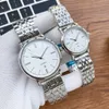 Classic Couples Wristwatch Stainless steel Strap zircon Quartz Watches Men Womens Roman Number Clock 30mm 40mm