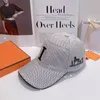 Berretto da baseball di lusso di alta qualità Moda ricamo Cappello da sole Designer Uomo Donna Cappellini sportivi da esterno Cappello classico regolabile