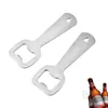 Multifunctional Stainless Steel Beer Bottles Openers Simple Portable Wine Bottle Openers Kitchen Bar Open Tools With Hanging Hole BH4822 TQQ