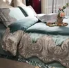 Bedding Sets Wide Lace Edge Princess Set King Size French Tribute Silk Cotton Bed Linen Flat Sheet Quilt Cover