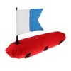 Pool & Accessories Pro Inflatable Scuba Diving Buoy Floater Dive Flag For diving Spearfishing Snorkeling Safety Marker Marking3177