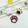 2022 Cute Cartoon Cat Stickers Claw DIY Żywicy Biżuteria Akcesoria Krem Klej Telefon Dekoracji Materiał Akcesoria Do Włosów Patch