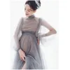 Sexy Long Maternity Pography Props Dresses Tulle Perspective Pregnancy Dress Mesh Maxi Gown For Pregnant Women Po Shooting2515860