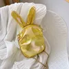 Лазерные кожаные сумки мессенджера кролика в форме женщин на плечо дамы кошелек сумочка классический элегантный Crossbody сумка