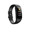 Y9 Smart Bransoletę Tracker Fitness Fitness Opaska tętna Monitorowanie ciśnienia krwi zegarek zegarek zegarek dla smartfona Smartband6235656