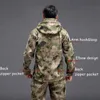 Leger Camouflage Airsoft Jacket Mannen Militaire Tactische Winter Waterdicht Softshell Windbreaker Hunt Kleding 210909