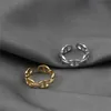 925 Anello in argento sterling coreano simpatico cartone animato anelli per maialini per donne regali amanti di gioielli cavi minimalisti