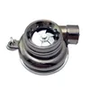 Chaveiros Mini Turbo Turbocharger Chaveiro Girando Turbina Chaveiro Anel Chaveiro Keyfob Carro Interior Presentes Acessórios253Z