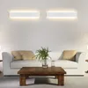 Lampada da parete al letto a LED rettangolare da letto per interni soggiorno bagno corridoio lampada decorativa