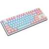 Gruby Gaming Dye Sublimation BlueCaps Grube klawiszy PBT Klawiatura mechaniczna (87 Keys)