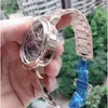 Mode Luxe herenhorloges Sport Mechanisch Automatisch uurwerk Horloges alle sub-wijzerplaten werken 43 mm Volledig roestvrijstalen horloge voor mannen kerstcadeau Topmerk