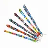 Atacado 20 pcs anime anime meu herói academia cintas lanyard chaveiro cartão de identificação cartão pendurar sling pescoço cinta pingente menino menina presentes