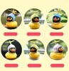 2021 Liten Yellow Bike Duck Bicycle Bell Luminous Normal Aircrew Helmet Ducky Dicycle Wind Motor Riding Cycling Lights Horn Acces9392024
