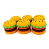 Hamburger Shape Wax Container Silicone Jar 5 Ml Silicon Containers Food Grade Jar Oil Holder Pour Vaporizer Dab Tool Storage