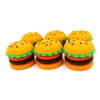 Hamburger Shape Wax Container Silicone Jar 5 Ml Silicon Containers Food Grade Jar Oil Holder For Vaporizer Dab Tool Storage