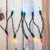 33FT 100LED Battery Battery Holiday String Light Multicolor Рождественские огни с функцией памяти таймера Внутренняя открытая вечеринка украшения теплый белый RGBY