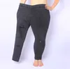 Été Plus La Taille Taille Haute Skinny Denim Jeans Pantalon Femmes Déchiré Trou Strechy Crayon Pantalon Noir Jeggings pour femme 210708