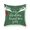 Christmas Pillowcase Santa Cluas Pillow Covers Merry Christmas Decoration for Home Xmas Ornaments 32 Styles JJB10903