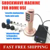 Electromagnetic Shockwave ED Therapy Portable machine à ondes de choc intelligente à usage domestique avec 7 têtes de travail de taille