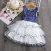 女の子のドレス子供の女の子の王女の結婚式のドレス幼児の赤ちゃん女の子の花のRuchedチュールパッチワークの服Bestidos 2022