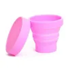 Tasses d'eau pliantes télescopiques portables en Silicone, bouteille pour la maison, le bureau, les voyages, le camping, 201-300ml