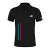 Polo da uomo per magliette estive a manica corta bmw Maglie sportive di alta qualità Top Tees Colletto rovesciato polo gfg