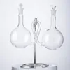 Glass Bongs Oil Rig Hookahs Universal Gravity Water Pipe Vessel Recycler Dab Rigs Fab Egg Bong WP2119