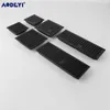 Aodeyi Black Sus 304 Rostfritt stål Duschavlopp Badrum Golv Tile Insert Square Anti-Odor Floor Waste Grates 110-300mm 200923