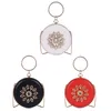 Clutch Bag Dames Avond White Sun Flower Crystal Round Handtassen Luxe Design Huwelijksfeest Party Shoulderzd1528