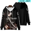 Anime NieR Automata 2B YoRHa No 2 Type B 9S YoRHa No 9 Type S Disfraz de cosplay Sudadera con capucha 3D unisex Chaqueta con capucha y cremallera Outwear5379580