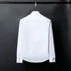 Camicie firmate da uomo Abbigliamento di marca Camicia elegante a maniche lunghe da uomo Stile Hip Hop Top in cotone di alta qualità 1042